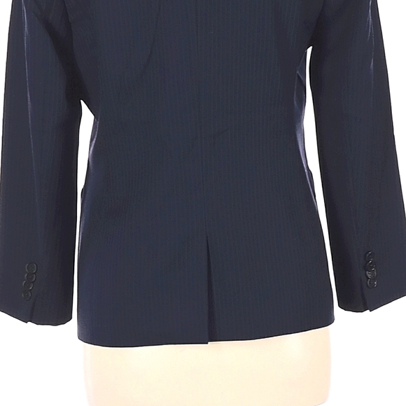 Brooks Brothers Blazer Size 6 Dark Blue Three Button Front Office Career Wear - Picture 6 of 6